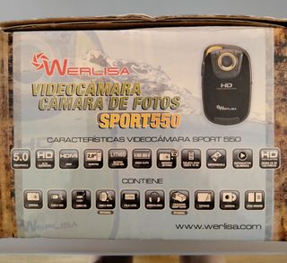 Werlisa Sport 550 - Cámara Deportiva HD