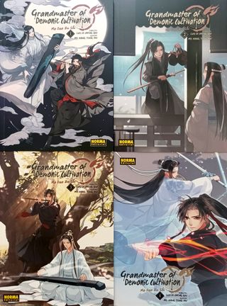 Grandmaster of Demonic Cultivation 1-4. Manhua