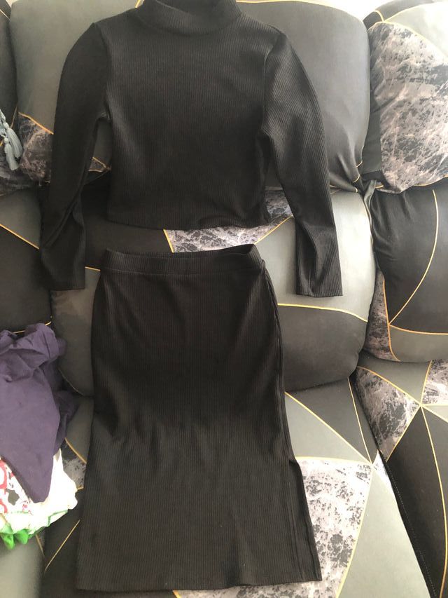 Conjunto falda y top niña 8-9 años