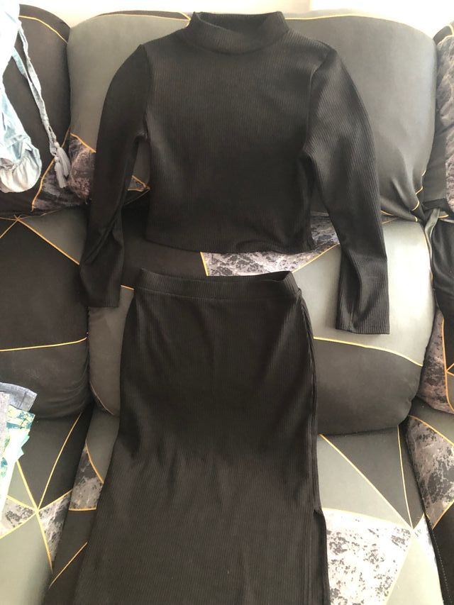 Conjunto falda y top niña 8-9 años