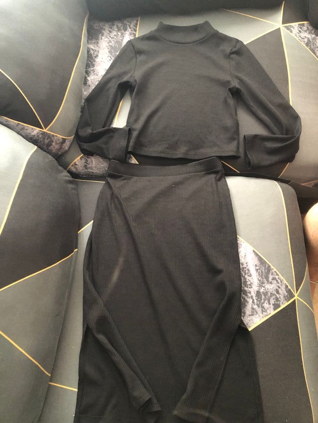 Conjunto falda y top niña 8-9 años