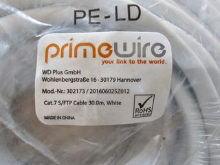 Cable Cat.7 30m RJ45 Gigabit - NUEVO