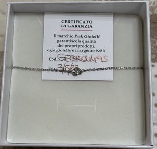 Bracciale in argento Pink Gioielli