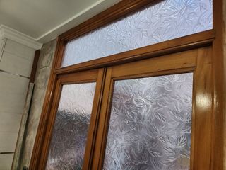 Puerta doble madera maciza