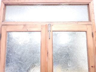 Puerta doble madera maciza