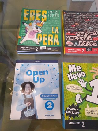 Libros de texto Edelvives para Segundo de primaria