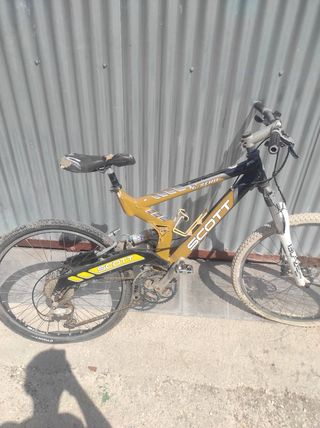 Bicicleta Scott MTB usada llanta 26