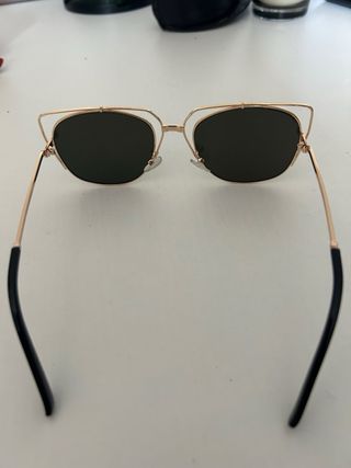 Occhiali sole donna oro rosa