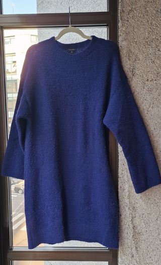 Jersey Massimo Dutti azul - Talla L