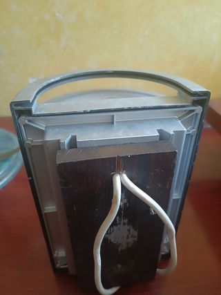 Apliques pared metal plata - 4 unidades