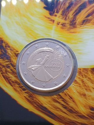 Moneta 2 euro Andorra 2023 - Solstizio d'Estate