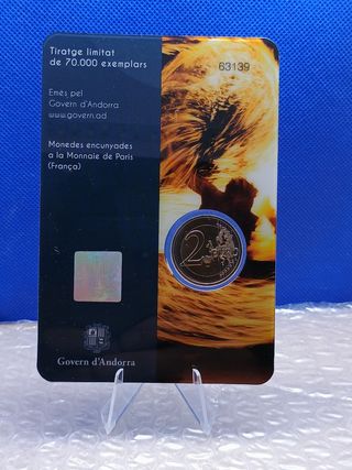 Moneta 2 euro Andorra 2023 - Solstizio d'Estate