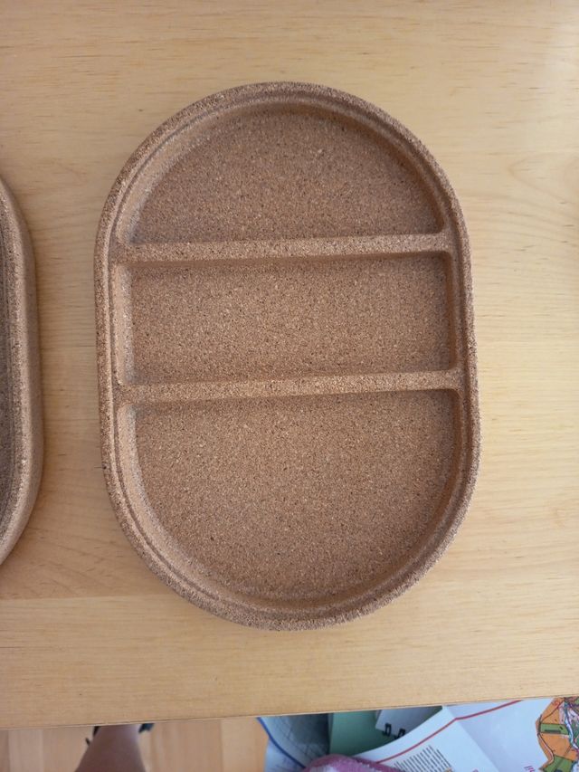 Bandejas corcho - 2 uds.