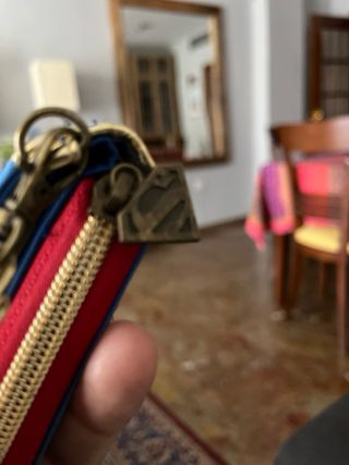 Cartera Supergirl - Azul y Roja