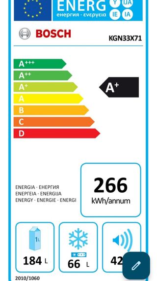 Frigorífico combi Bosch acero inoxidable