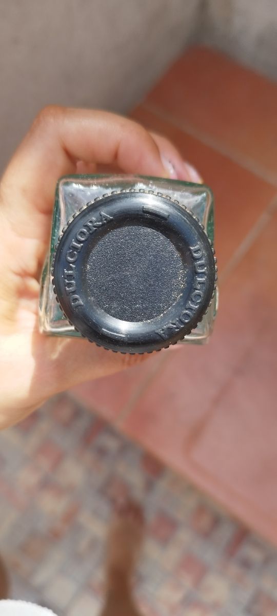 Antiguo frasco coche cristal de caramelos Dulciora