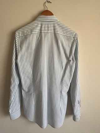 Camisa Silbon rayas azul-blanco