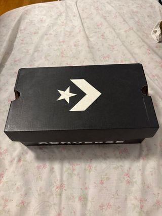 Converse negras plataforma