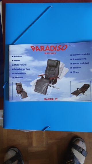 Sillón masaje Paradiso Clásico ST