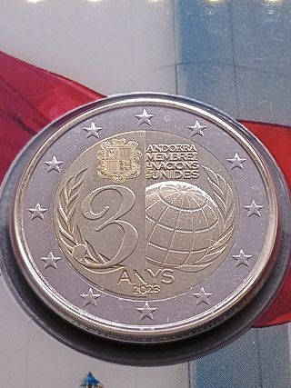 2€ Andorra 2023 - Nazioni Unite