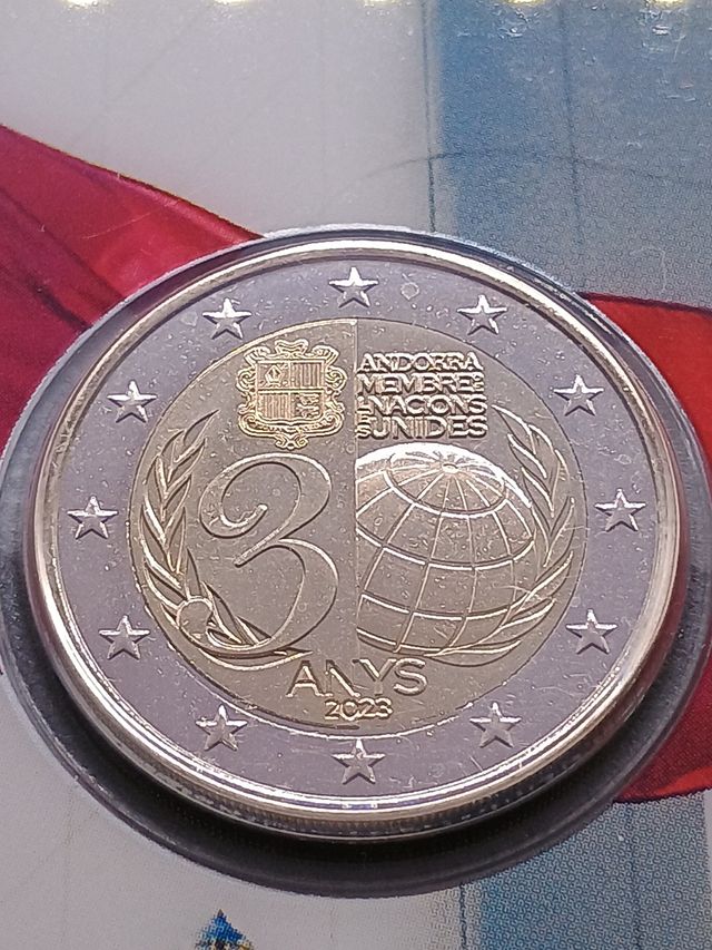 2€ Andorra 2023 - Nazioni Unite
