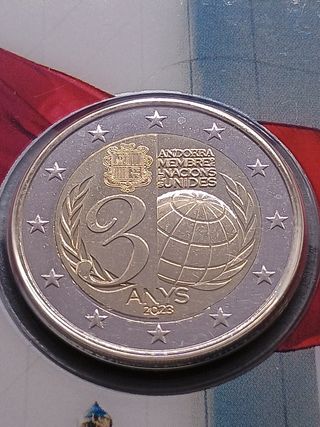 2€ Andorra 2023 - Nazioni Unite