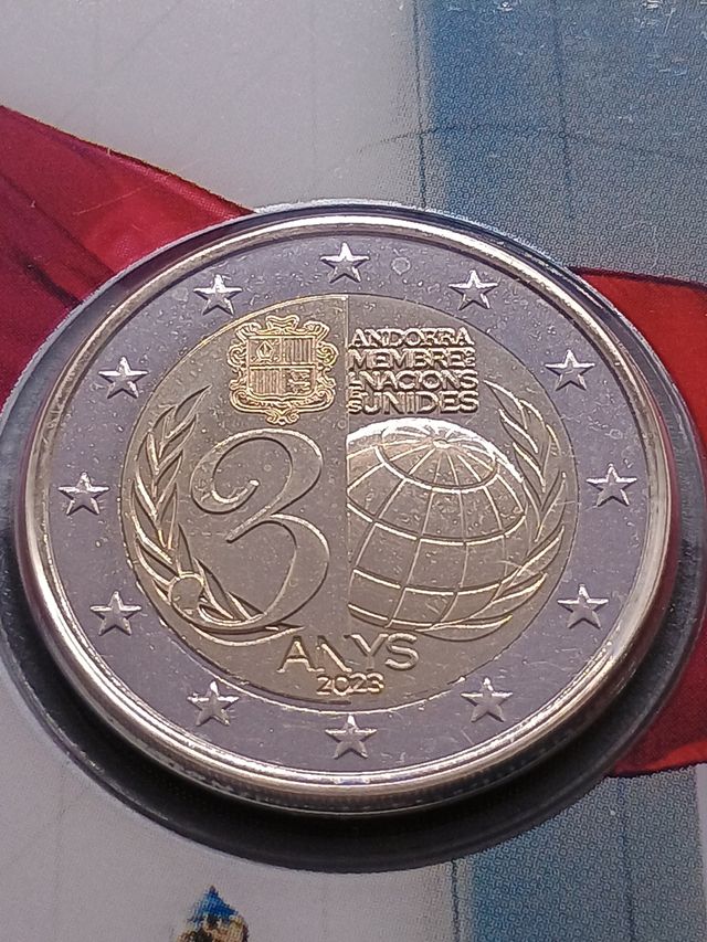 2€ Andorra 2023 - Nazioni Unite