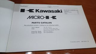 Catalogo piezas recambio Kawasaki ZR 1100 ZEPHYR