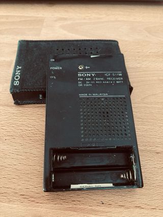 Radio SONY ICF-51W FM/AM