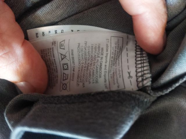 Camiseta Adidas Training M Gris