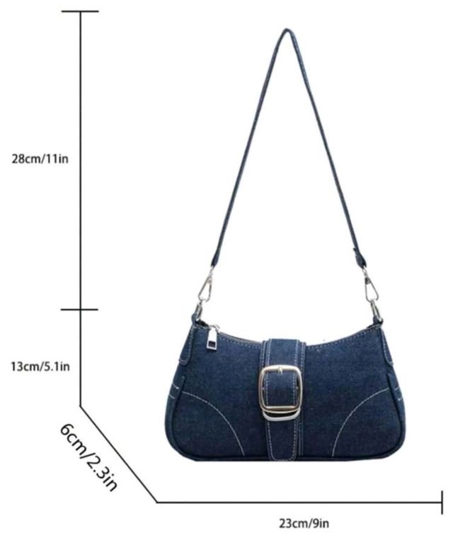 Bolso bandolera vaquero