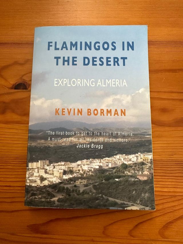 Flamingos in the Desert