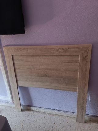 Cabecero cama madera