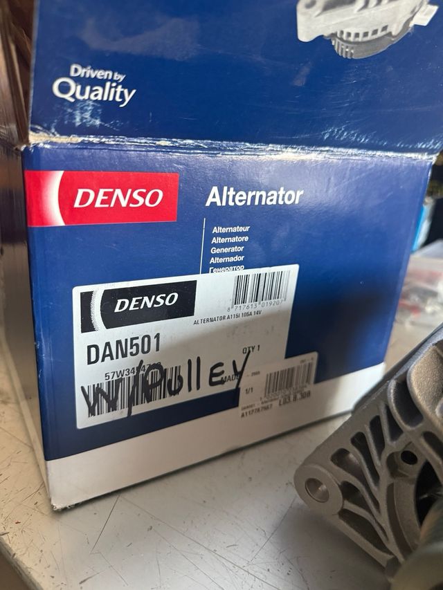 Alternador Denso DAN501 - Fiat Dobló