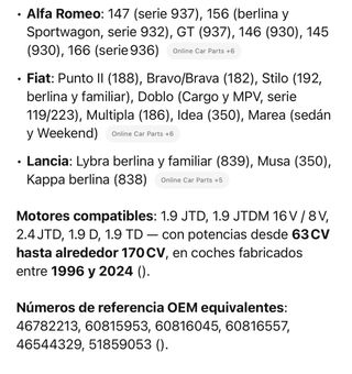 Alternador Denso DAN501 - Fiat Dobló
