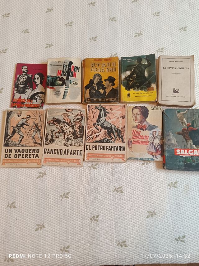 Libros antiguos: 10 novelas