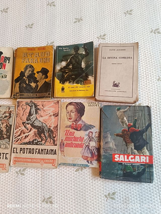 Libros antiguos: 10 novelas