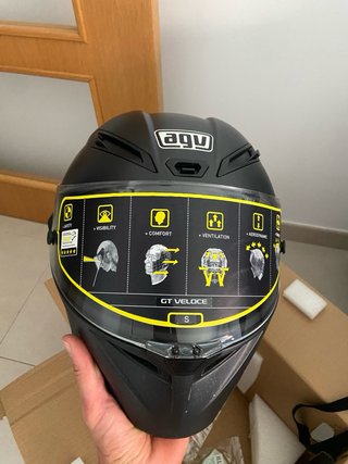 Casco AGV GT Veloce S Negro Mate