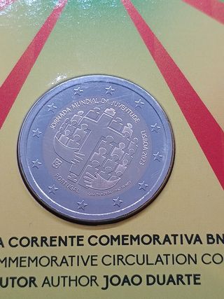 Moneta 2€ Portogallo 2023 - Giornata Mond Gioventù