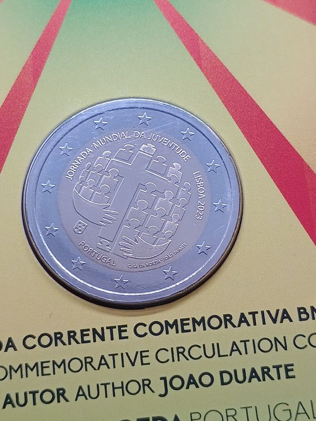 Moneta 2€ Portogallo 2023 - Giornata Mond Gioventù