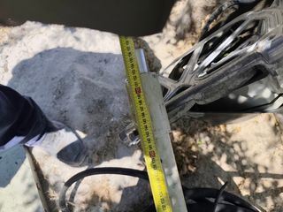Botella hidráulica 1,5m con bomba de presión
