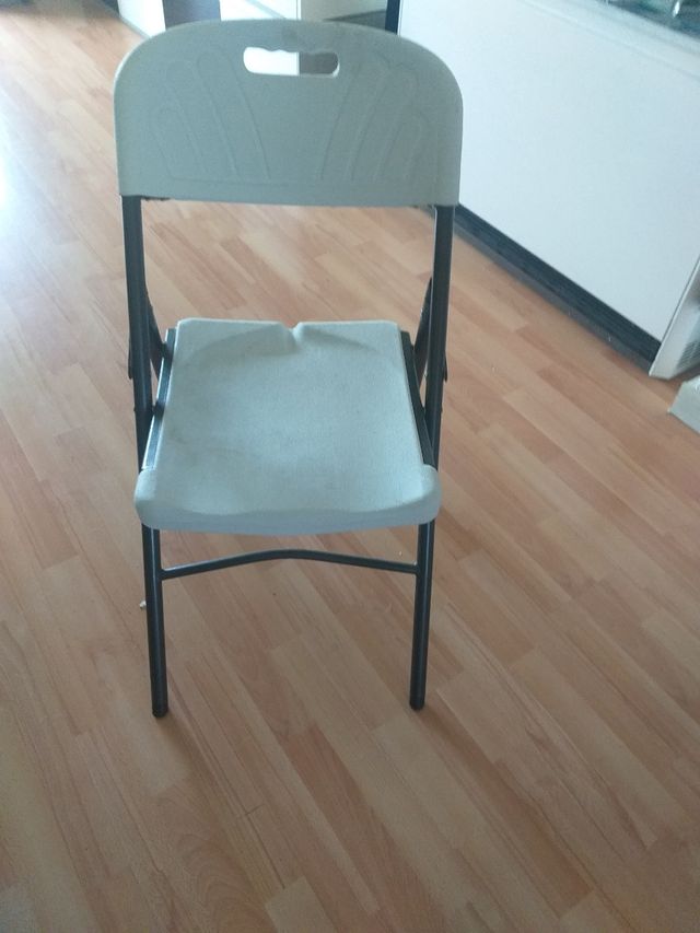 Silla plegable resistente