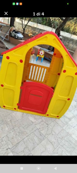 Casetta giardino bimbi