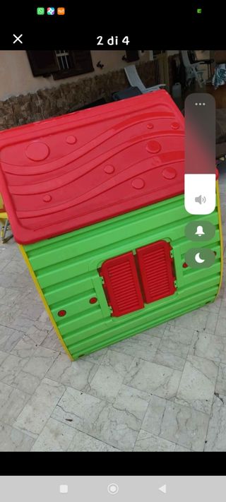 Casetta giardino bimbi
