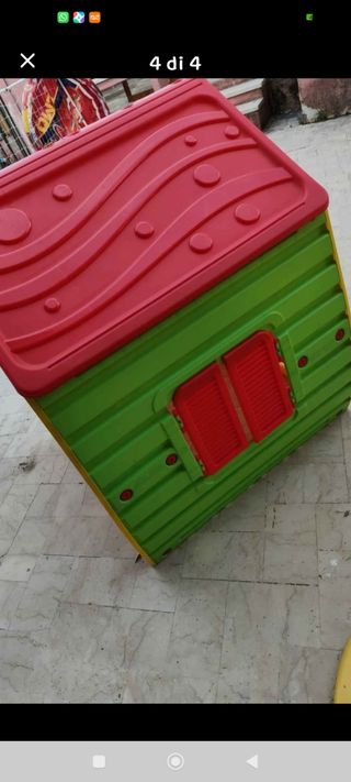 Casetta giardino bimbi