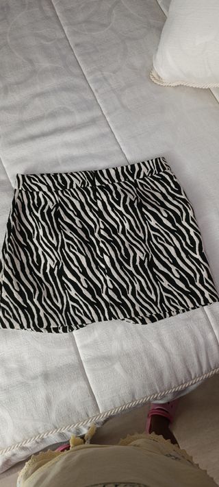 Mini Falda Zebra Morgan