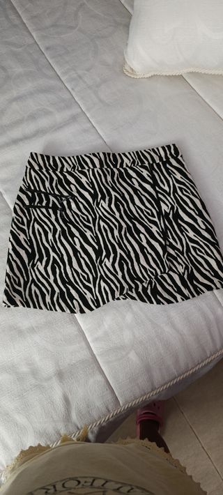 Mini Falda Zebra Morgan