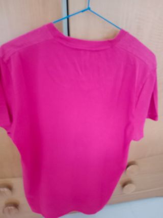 Camiseta Hollister roja talla M