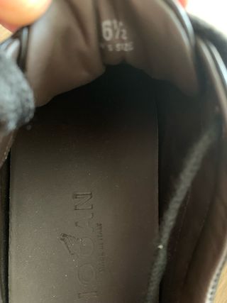 Zapatos Hogan piel negra