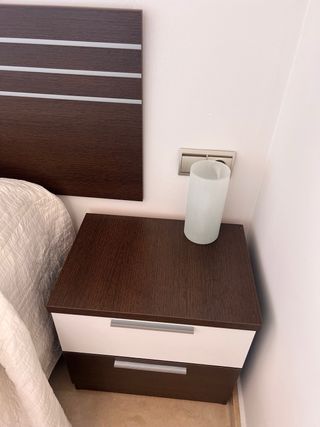 Cabecero cama 150 cm -200cm+ 2 mesitas 